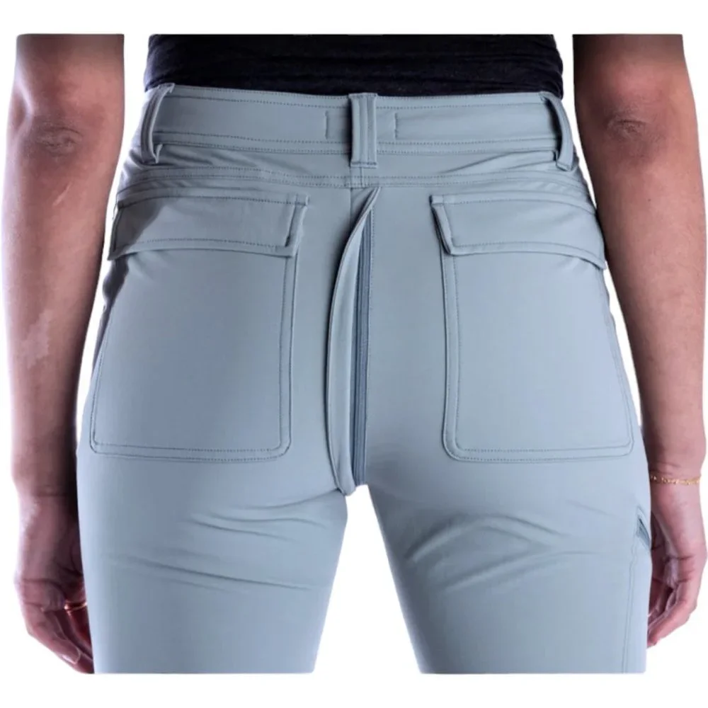 SHEFLY Go There Women's Multi-Fly Hiking Pants Cascade Granite Rock Climbing NWT - Picture 4 of 5